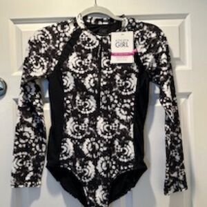 Athleta Girls Rashguard One Piece Swimsuit - Brand New with Tags (XL-Girls 14)